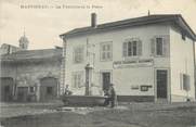 01 Ain / CPA FRANCE 01 "Martignat, la fontaine et la poste"
