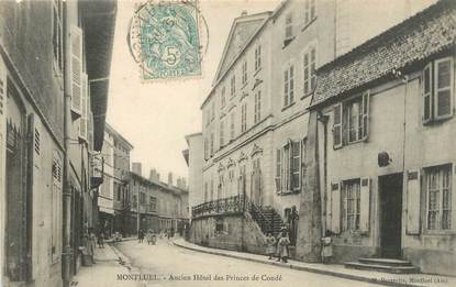 / CPA FRANCE 01 "Montluel, ancien hôtel des Princes de Condé"