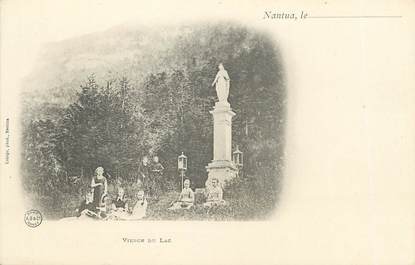 / CPA FRANCE 01 "Nantua, vierge du lac"