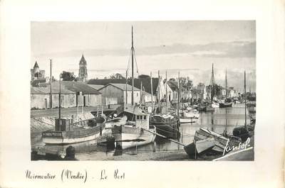 / CPSM FRANCE 85 "Noirmoutier, le port "