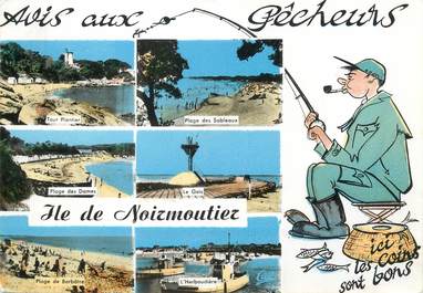 / CPSM FRANCE 85 "Ile de Noirmoutier" / PÊCHE
