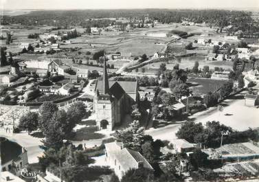 / CPSM FRANCE 85 "Notre Dame de Monts, vue aérienne, l'église"