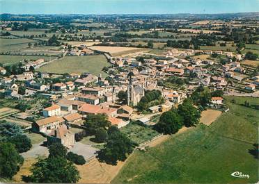 / CPSM FRANCE 85 "La Meilleraie Tillay, vue générale aérienne"