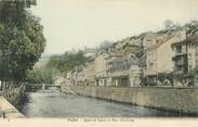 19 Correze CPA FRANCE 19 "Tulle, Quai de Lyon et rue d'Alverge"