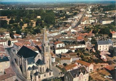 / CPSM FRANCE 85 "Saint Fulgent, vue panoramique aérienne"