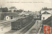 69 RhÔne CPA FRANCE 69 "Tassin, intérieur de la gare" / TRAIN