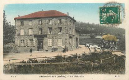 CPA FRANCE 69 "Villechenève, la Brioude"