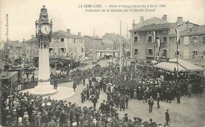 CPA FRANCE 69 "Tassin la Demi Lune, Fêtes d'inauguration 1908"