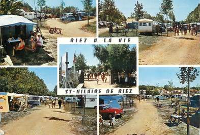 / CPSM FRANCE 85 "Saint Hilaire de Riez" / CAMPING