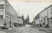 33 Gironde CPA FRANCE 33 "Béliet, avenue de la gare, le café du siècle et l'Hotel Patanchon"