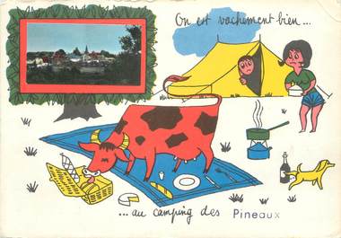 / CPSM FRANCE 85 "Pineaux" / CAMPING