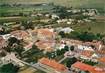 / CPSM FRANCE 85 "Vouillé le Marais, vue aérienne, le centre du bourg"