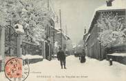 01 Ain / CPA FRANCE 01 "Oyonnax, rue de Veyziat en hiver"