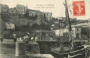 33 Gironde CPA FRANCE 33 "Bourg sur Gironde, la Ville Haute vue du port"