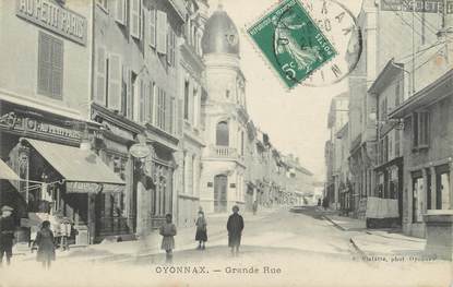 / CPA FRANCE 01 "Oyonnax, grande rue "