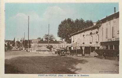 / CPA FRANCE 01 "Pont de Veyle, hôtel de la Samiane"