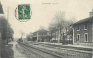 01 Ain / CPA FRANCE 01 "Rossillon, la gare "