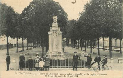/ CPA FRANCE 01 "Pont de Vaux, buste de Chinreuil, artiste peintre"