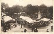 01 Ain / CPA FRANCE 01 "Pont de Vaux, place Legrand un jour de marché"