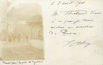 / CARTE PHOTO FRANCE 01 "Poncin"