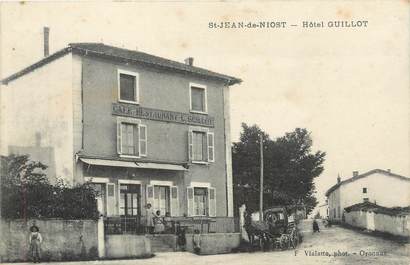 / CPA FRANCE 01 "Saint Jean de Niost, hôtel Guillot"