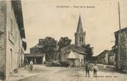 01 Ain / CPA FRANCE 01 "Saint Vulbas, place de la bascule"