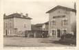 / CPA FRANCE 01 "Saint André de Corcy, café et place de la gare"