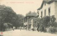 01 Ain / CPA FRANCE 01 "Saint Julien sur Reyssouze, avenue de la gare"