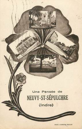 CPA FRANCE 36 "Neuvy Saint Sépulchre"