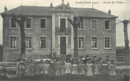 / CPA FRANCE 01 "Treffort, école de filles"