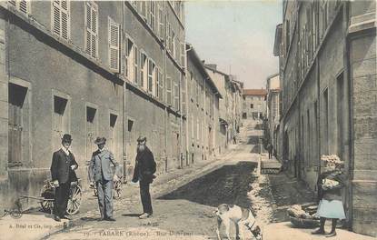 CPA FRANCE 69 "Tarare, rue Dubreuil"