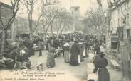 69 RhÔne CPA FRANCE 69 "Saint Symphorien d'Ozon, la Place, un jour de Marché"