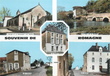 / CPSM FRANCE 86 "Romagne"