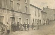 69 RhÔne CARTE PHOTO FRANCE 69 "Vézelin, Café Boulangerie, 1910"