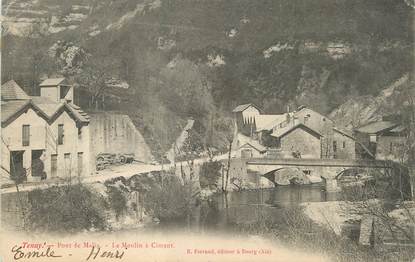 / CPA FRANCE 01 "Tenay, pont de Malix"