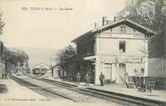 01 Ain / CPA FRANCE 01 " Tenay, la gare"