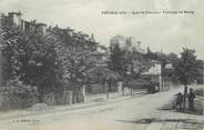 01 Ain / CPA FRANCE 01 "Trévoux, quai  de Trévoux" / TRAMWAY