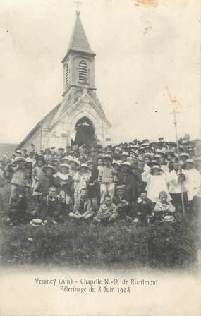 / CPA FRANCE 01 "Vezancy, chapelle Notre Dame de Riantmont"