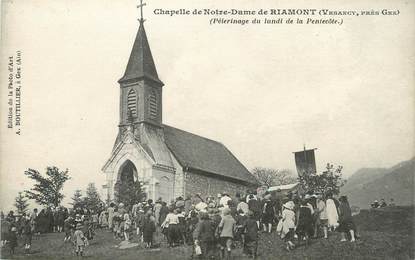 / CPA FRANCE 01 "Chapelle de Notre Dame de Riamont"