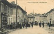 01 Ain / CPA FRANCE 01 "Villeneuve, grande rue"