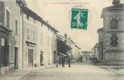 01 Ain / CPA FRANCE 01 "Villars les Dombes, grande rue"