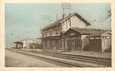 / CPA FRANCE 01 "Villars les Dombes, la gare "