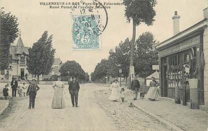 / CPA FRANCE 94 "Villeneuve le roi, parc de la Faisanderie"