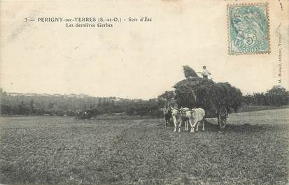 / CPA FRANCE 94 "Périgny sur Yerres, les dernières Gerbes" 