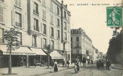 / CPA FRANCE 94 "Alfort, rue de Créteil"