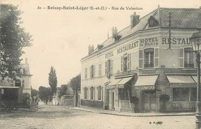 / CPA FRANCE 94 "Boissy Saint Léger, rue de Valenton"