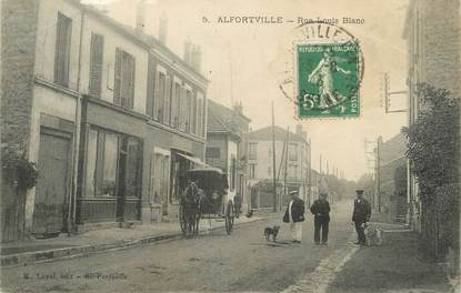 / CPA FRANCE 94 "Alfortville, rue Louis Blanc"