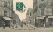 94 Val De Marne / CPA FRANCE 94 "Charenton, rue nouvelle"