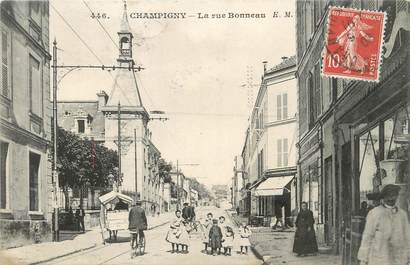 / CPA FRANCE 94 "Champigny, la rue Bonneau"