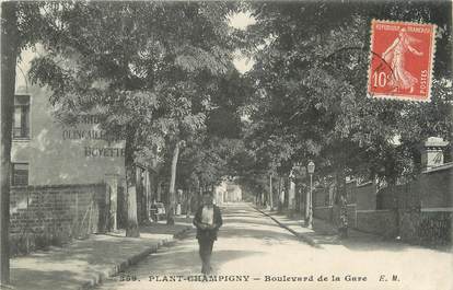 / CPA FRANCE 94 "Plant Champigny, boulevard de la Gare"